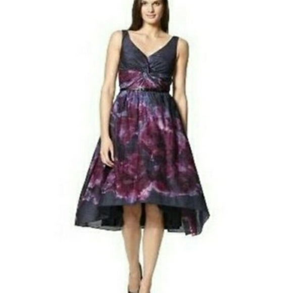 LELA ROSE Neiman Marcus Watercolor Cocktail Dress size 6 - Picture 4 of 7